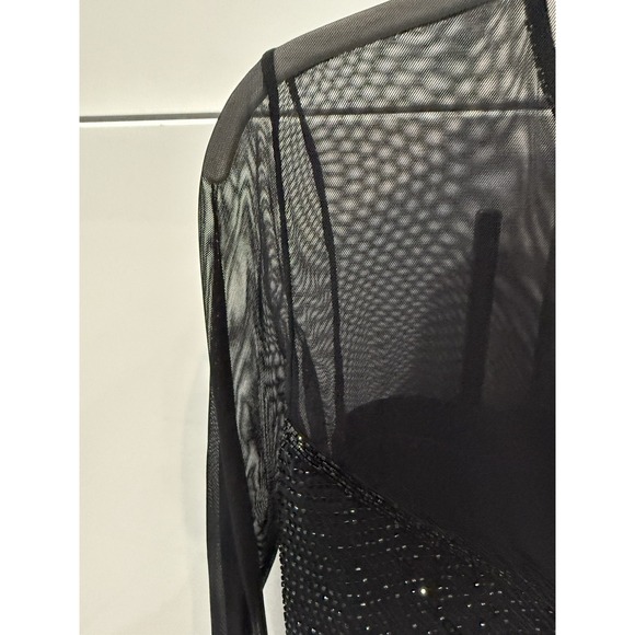 Black Tie‎ Oleg Casin Women's Black Long Sleeve Size 6 - Picture 4 of 13